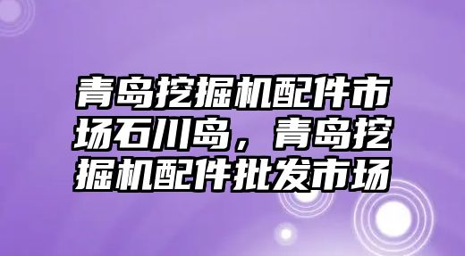 青島挖掘機配件市場石川島，青島挖掘機配件批發(fā)市場