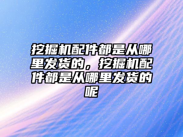 挖掘機配件都是從哪里發(fā)貨的，挖掘機配件都是從哪里發(fā)貨的呢