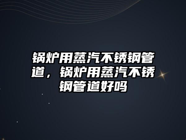 鍋爐用蒸汽不銹鋼管道，鍋爐用蒸汽不銹鋼管道好嗎