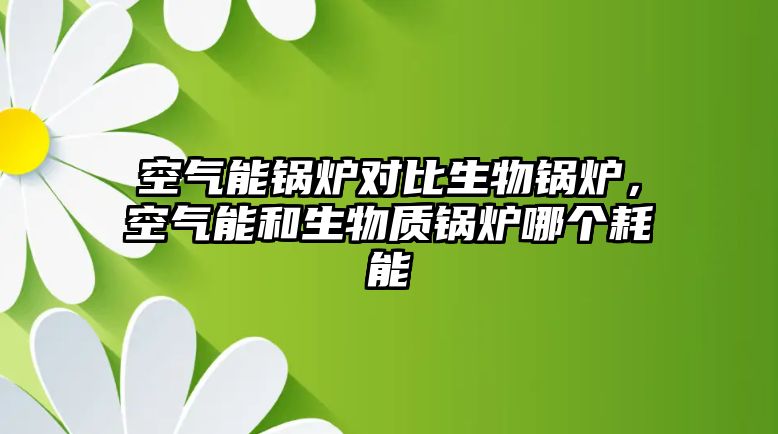 空氣能鍋爐對(duì)比生物鍋爐，空氣能和生物質(zhì)鍋爐哪個(gè)耗能