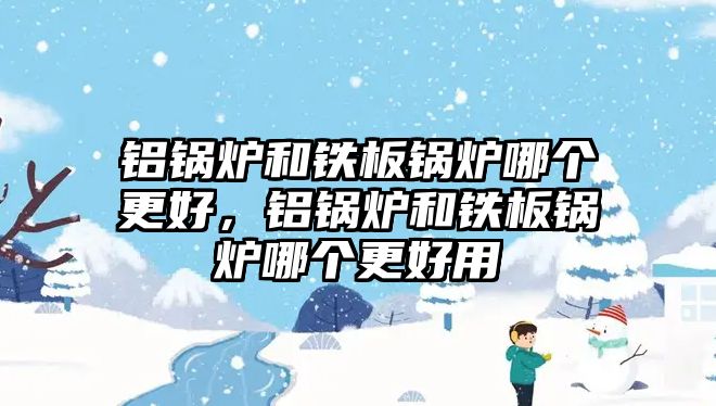 鋁鍋爐和鐵板鍋爐哪個(gè)更好，鋁鍋爐和鐵板鍋爐哪個(gè)更好用