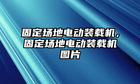 固定場(chǎng)地電動(dòng)裝載機(jī)，固定場(chǎng)地電動(dòng)裝載機(jī)圖片