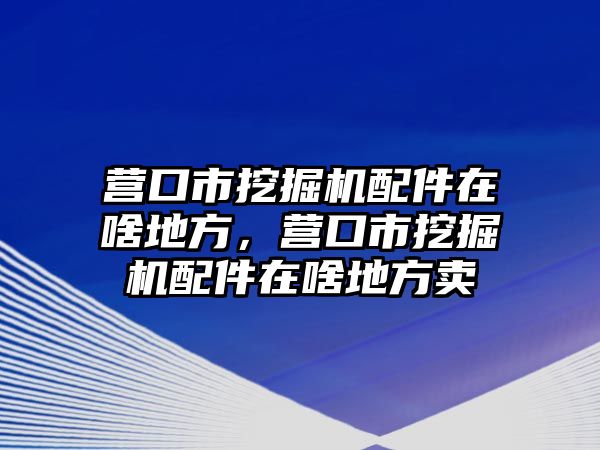 營口市挖掘機(jī)配件在啥地方，營口市挖掘機(jī)配件在啥地方賣