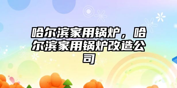 哈爾濱家用鍋爐，哈爾濱家用鍋爐改造公司