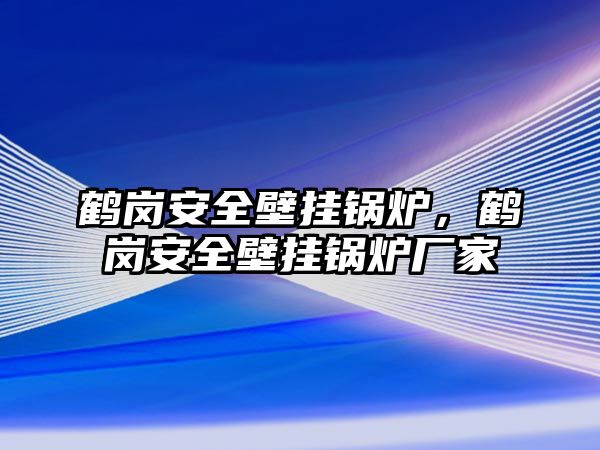 鶴崗安全壁掛鍋爐，鶴崗安全壁掛鍋爐廠家