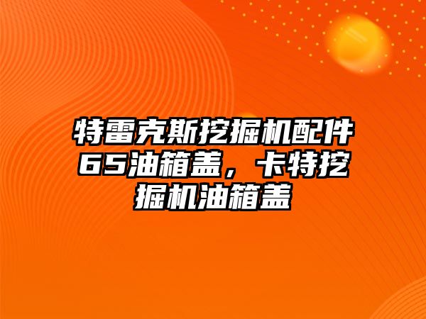 特雷克斯挖掘機(jī)配件65油箱蓋，卡特挖掘機(jī)油箱蓋