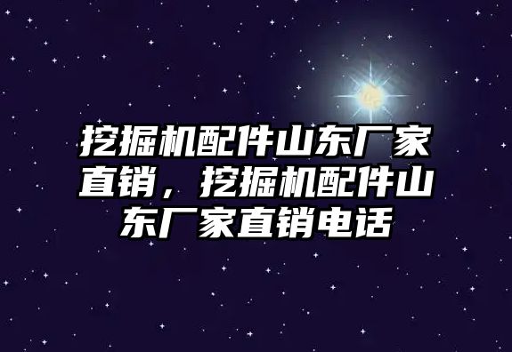 挖掘機配件山東廠家直銷，挖掘機配件山東廠家直銷電話