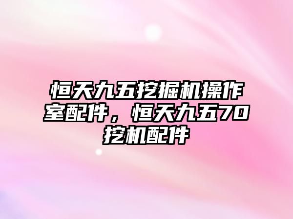 恒天九五挖掘機(jī)操作室配件，恒天九五70挖機(jī)配件