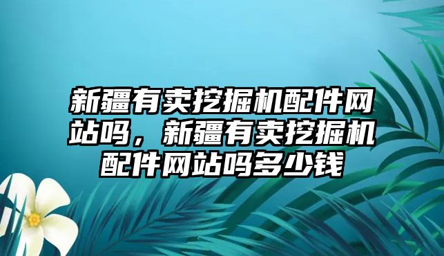 新疆有賣挖掘機配件網(wǎng)站嗎，新疆有賣挖掘機配件網(wǎng)站嗎多少錢