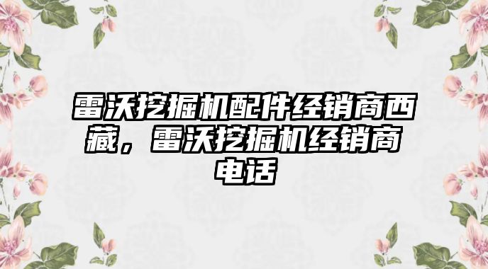 雷沃挖掘機配件經(jīng)銷商西藏，雷沃挖掘機經(jīng)銷商電話