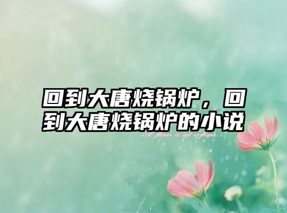 回到大唐燒鍋爐，回到大唐燒鍋爐的小說