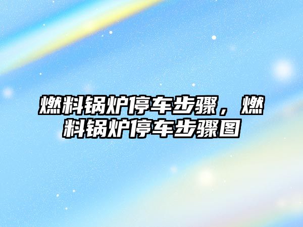 燃料鍋爐停車步驟，燃料鍋爐停車步驟圖