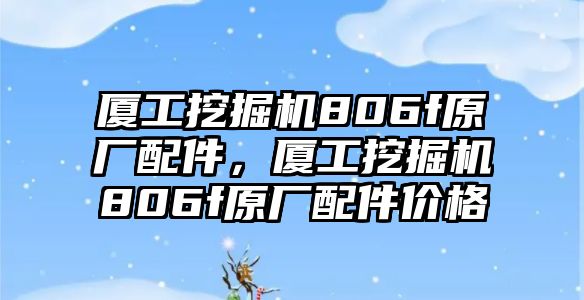 廈工挖掘機(jī)806f原廠配件，廈工挖掘機(jī)806f原廠配件價(jià)格