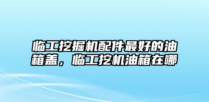 臨工挖掘機(jī)配件最好的油箱蓋，臨工挖機(jī)油箱在哪