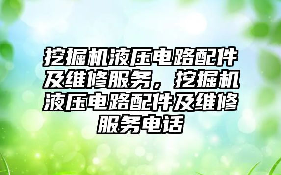 挖掘機液壓電路配件及維修服務，挖掘機液壓電路配件及維修服務電話