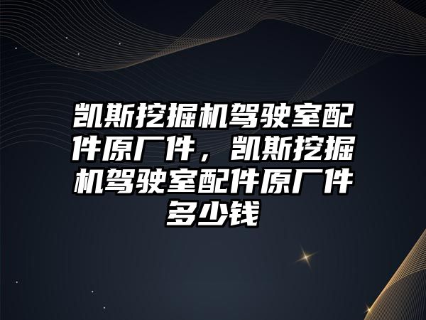 凱斯挖掘機(jī)駕駛室配件原廠件，凱斯挖掘機(jī)駕駛室配件原廠件多少錢