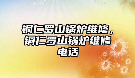 銅仁羅山鍋爐維修，銅仁羅山鍋爐維修電話