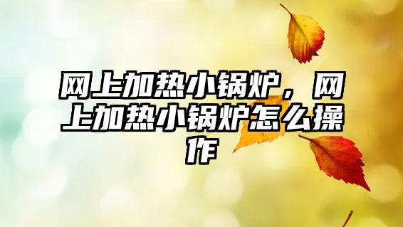 網(wǎng)上加熱小鍋爐，網(wǎng)上加熱小鍋爐怎么操作