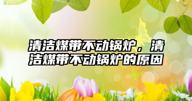 清潔煤帶不動鍋爐，清潔煤帶不動鍋爐的原因